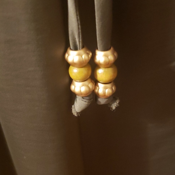 Satin maxi dress - Picture 4 of 5